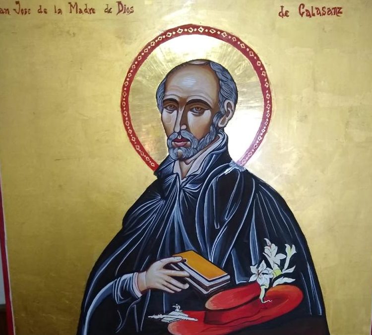 Delegación General de Chile. Presentación de un icono de San José de Calasanz en la Parroquia Santa Luisa de Marillac