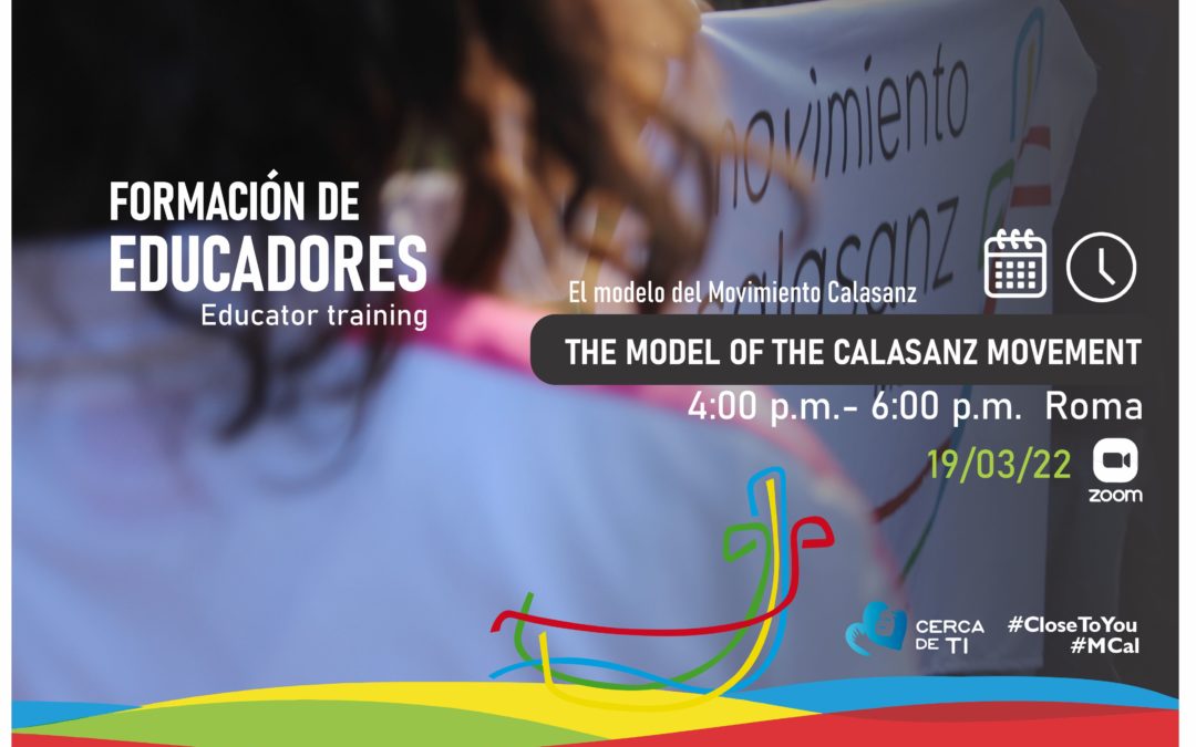 Formación online sobre el Modelo del Movimiento Calasanz 