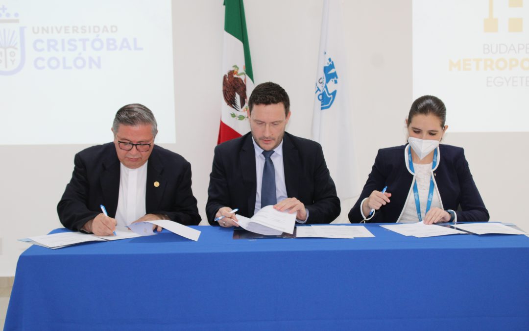 Accord de collaboration entre l&rsquo;UCC et l&rsquo;Université Métropolitaine de Budapest