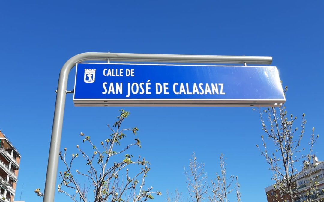 Calasanz ha ora una strada a Madrid