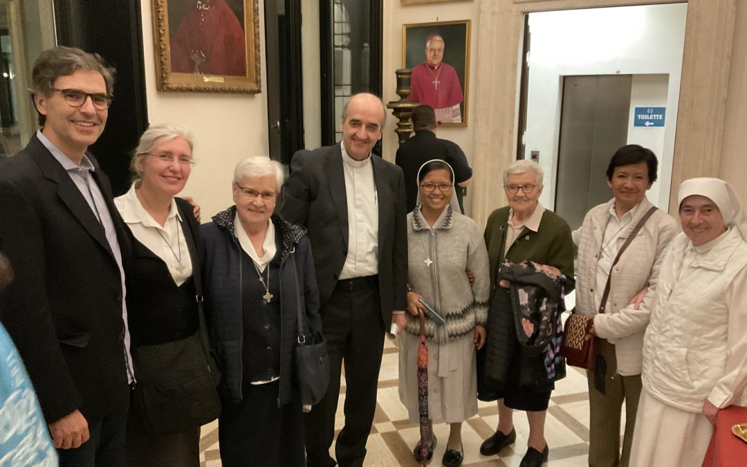 Con Landriani en Familia Calasancia