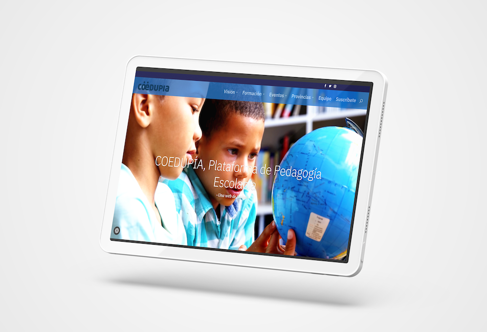 Nouveau site web de Coedupia
