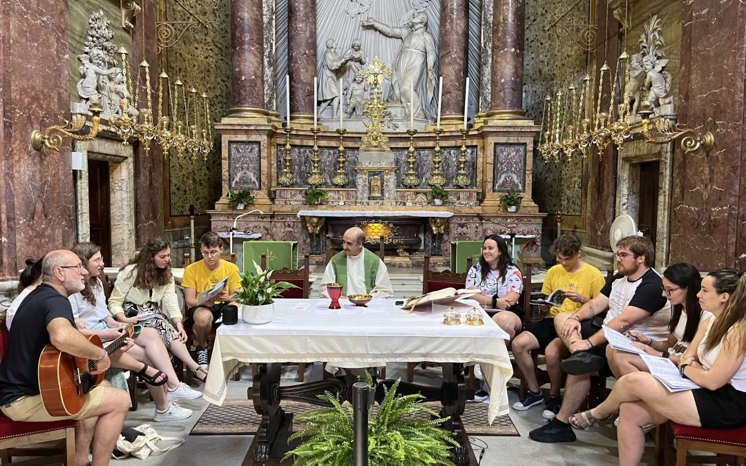¿Qué habita en vuestros corazones? Jóvenes estudiantes miembros del Movimiento Calasanz reunidos en Roma
