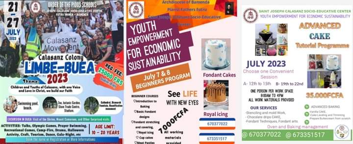 La Jeunesse et les Ecoles Pies. L&rsquo;autonomisation des jeunes pour la durabilité économique et la colonie