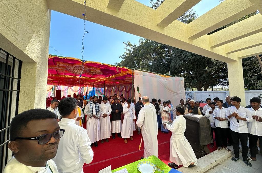 Blessing and inauguration of Torpa formation house