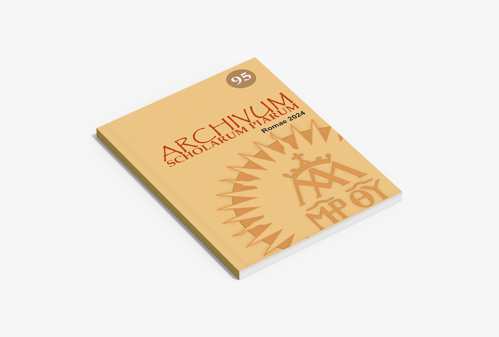 Archivum Scholarum Piarum N 95 2024