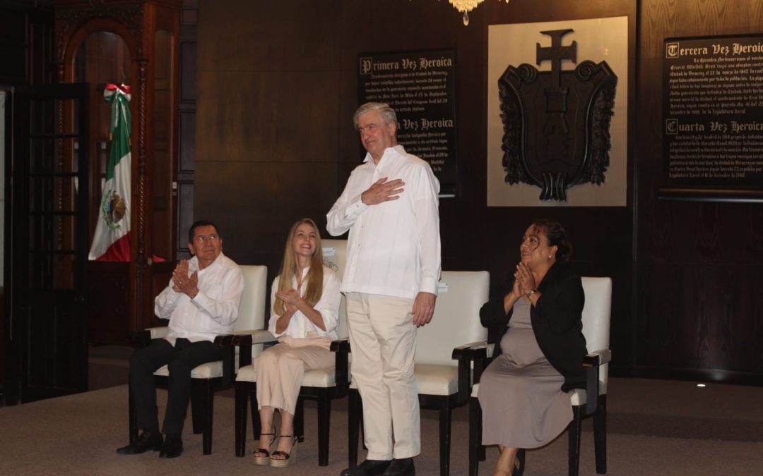 Reconocimiento en Veracruz al P. José Manuel Asún