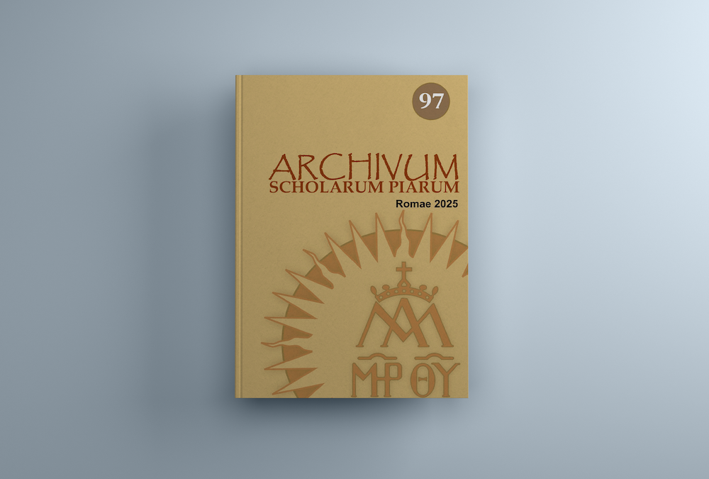 Archivum Scholarum Piarum N 97 2025