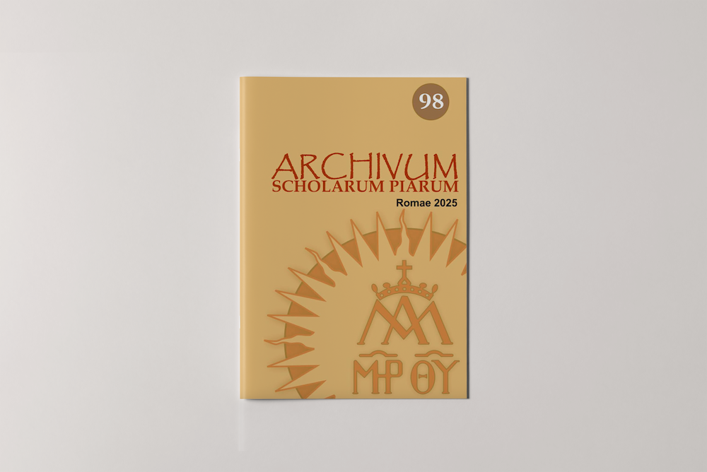 Archivum Scholarum Piarum N 98 2025