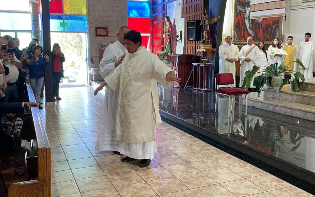 Rendons grâce à Dieu pour les ouvriers qu’il appelle. Ordination diaconale à Los Angeles