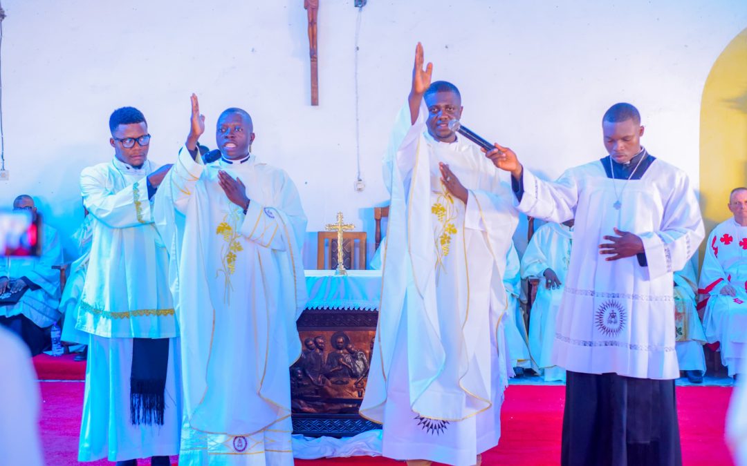 Priestly Ordination of Henri Mwanangulu and Cédric Mbembe