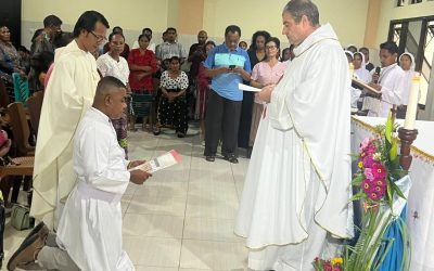 Profession solennelle d’Emmanuel Keno
