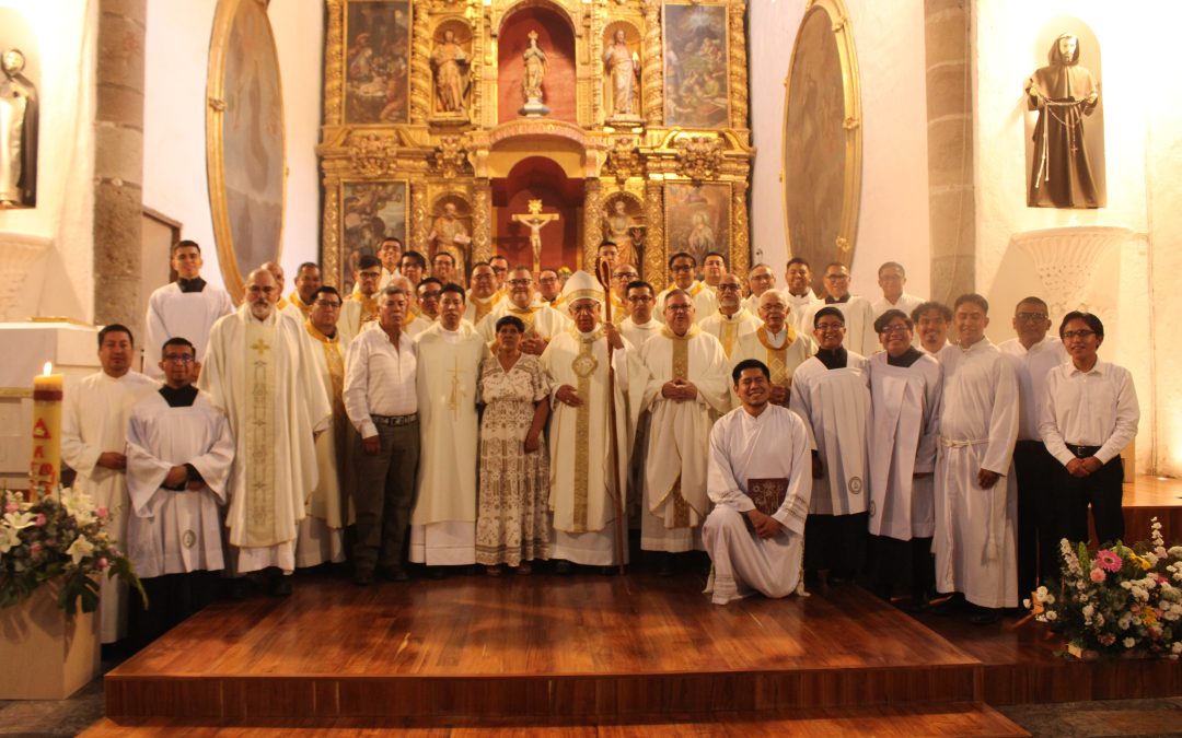 Profession solennelle et ordination diaconale du Frère Guillermo Rodarte Varela, Sch. P.